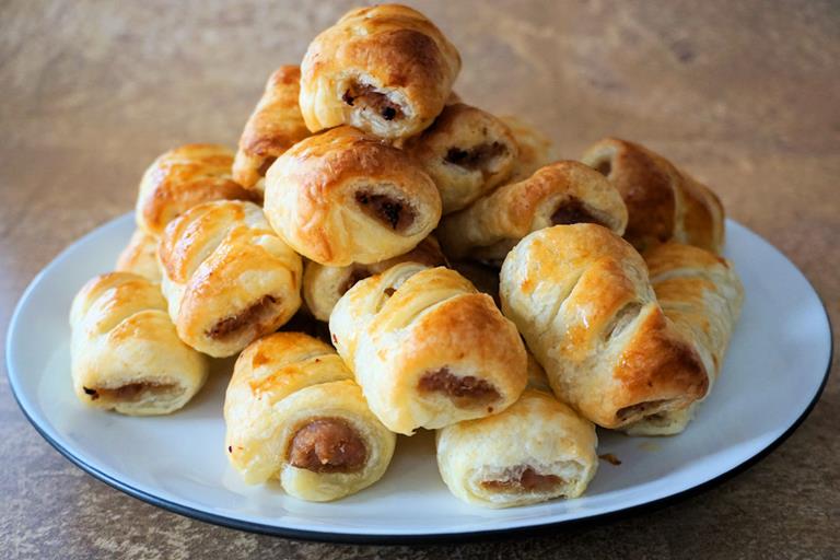Mini Sausage And Ham Party Rolls Recipe Cuisine Fiend